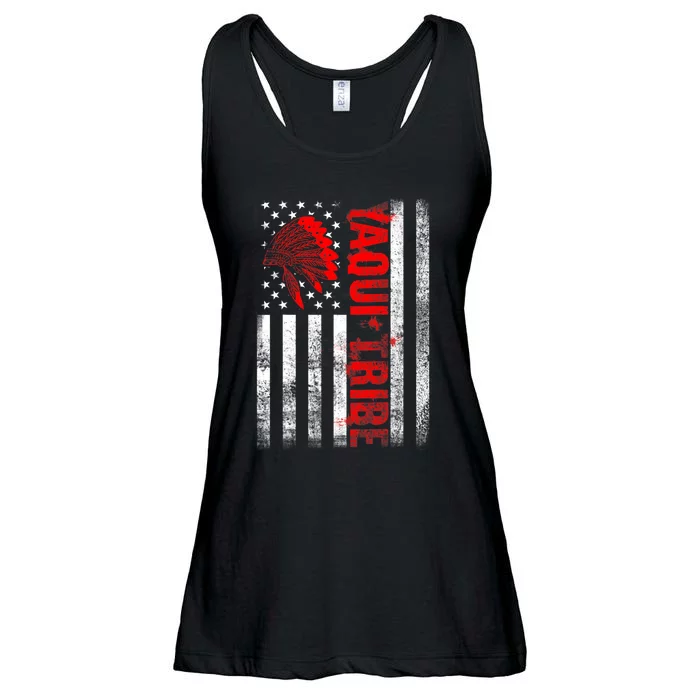 Proud To Be Yaqui Native American Indigenous Pride Indian Ladies Essential Flowy Tank