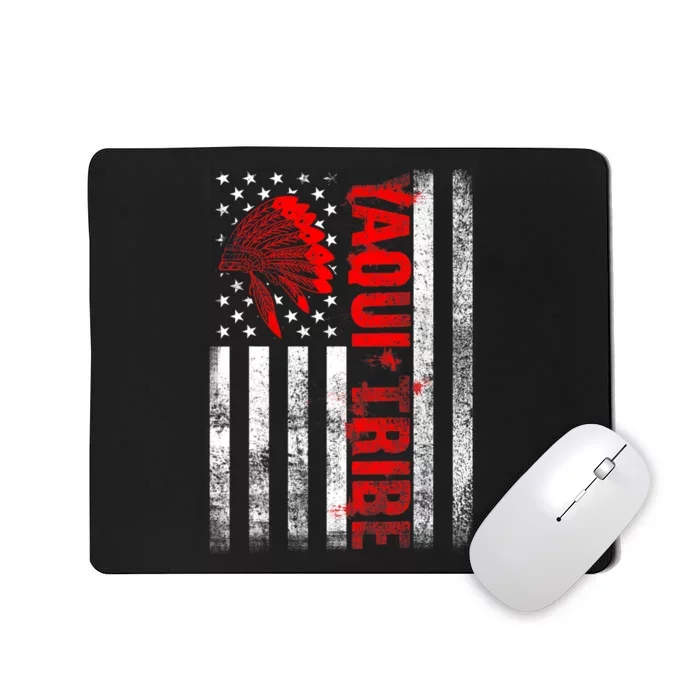 Proud To Be Yaqui Native American Indigenous Pride Indian Mousepad