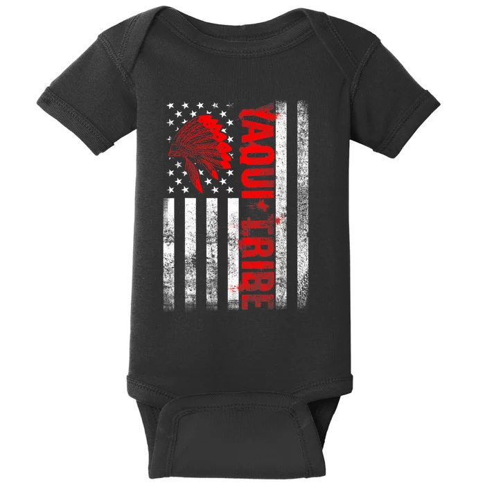 Proud To Be Yaqui Native American Indigenous Pride Indian Baby Bodysuit