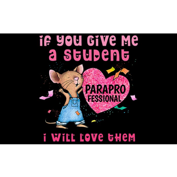 Paraprofessional Teacher Cute Heart Day Bumper Sticker