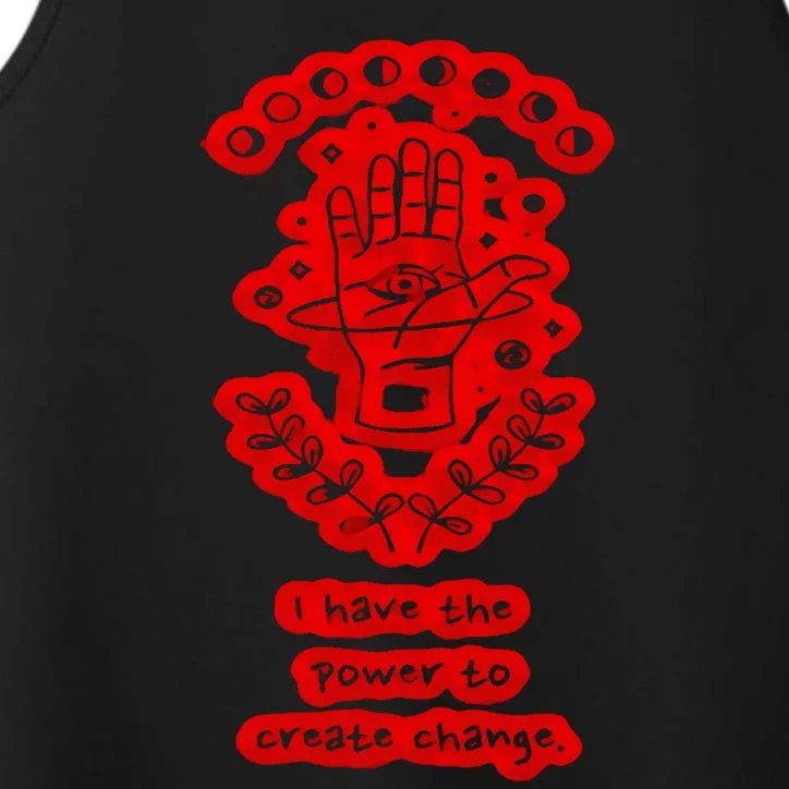 Power To Create Change Astrology Moon Cycle Philosophy Meaningful Gift Performance Tank