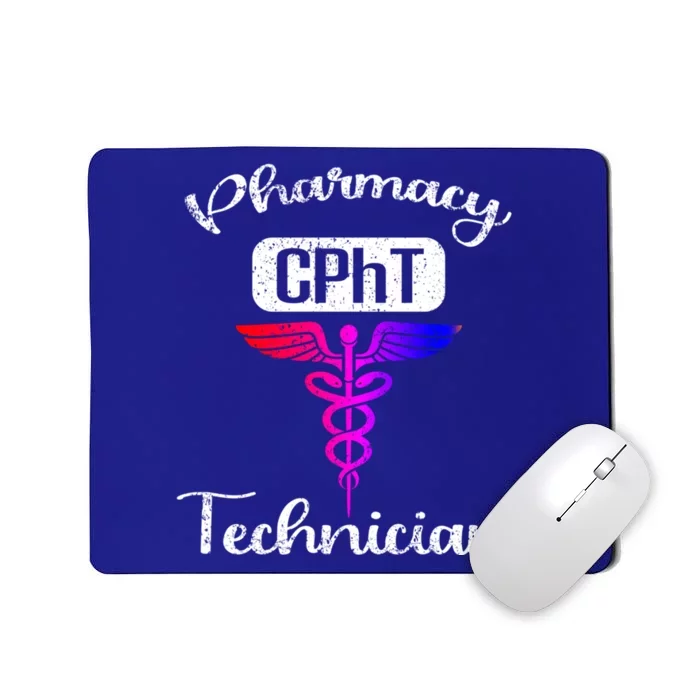 Pharmacy Technician Cpht Tech Pharmacist Gift Mousepad