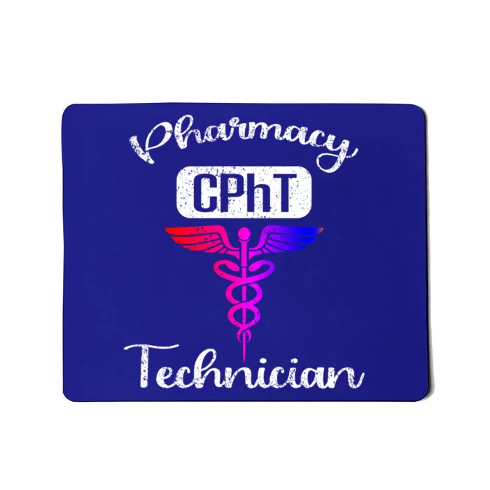 Pharmacy Technician Cpht Tech Pharmacist Gift Mousepad