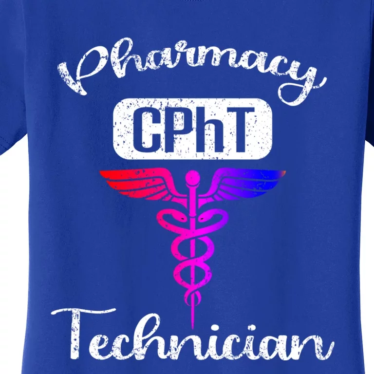 Pharmacy Technician Cpht Tech Pharmacist Gift Women's T-Shirt