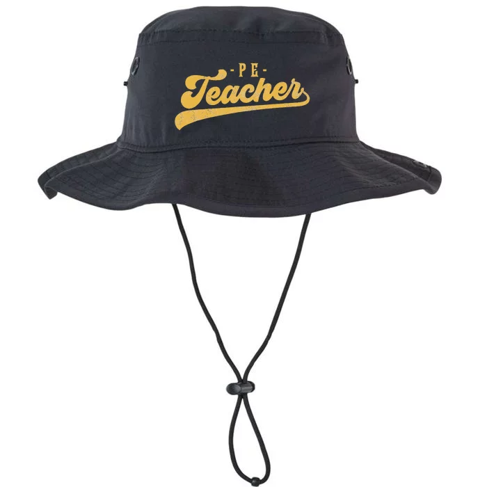 Pe Teacher Cute Vintage Graphic Physical Education Teacher Legacy Cool Fit Booney Bucket Hat