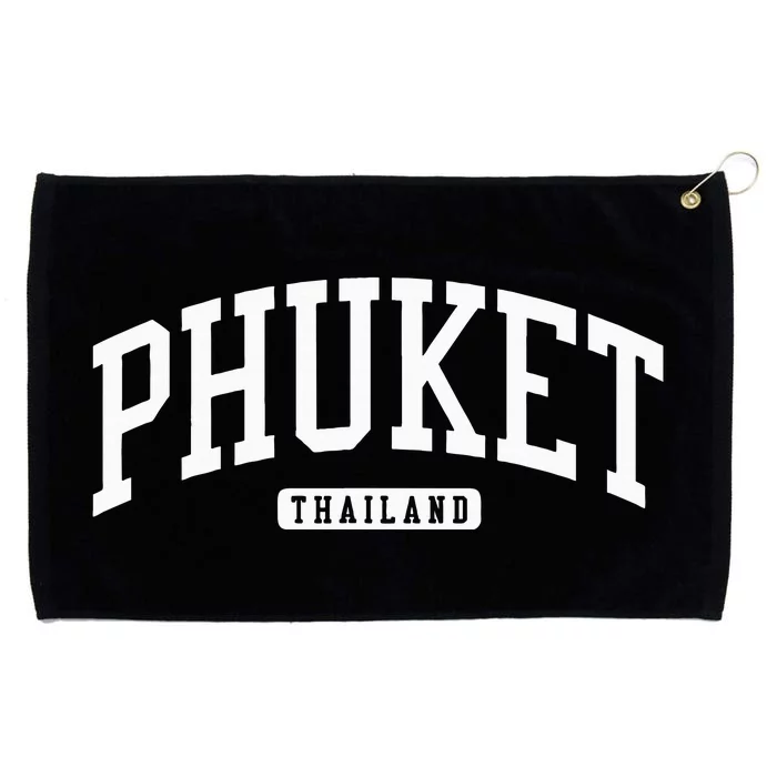 Phuket Thailand College University Style Grommeted Golf Towel