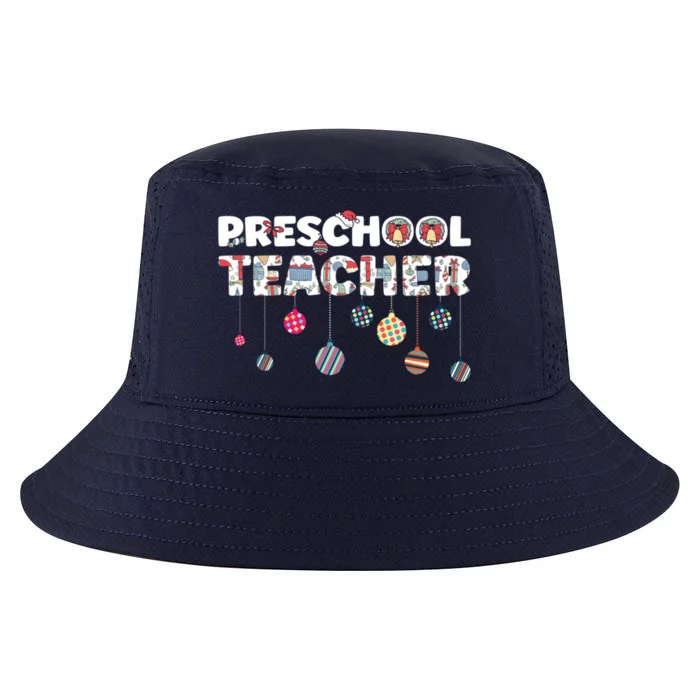 Preschool Teacher Christmas Vibes For Preschool Teacher Gift Cool Comfort Performance Bucket Hat