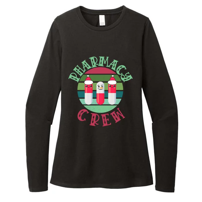 Pharmacy Technician Christmas Funny Gift Pharmacy Crew Pharmacist Gift Womens CVC Long Sleeve Shirt