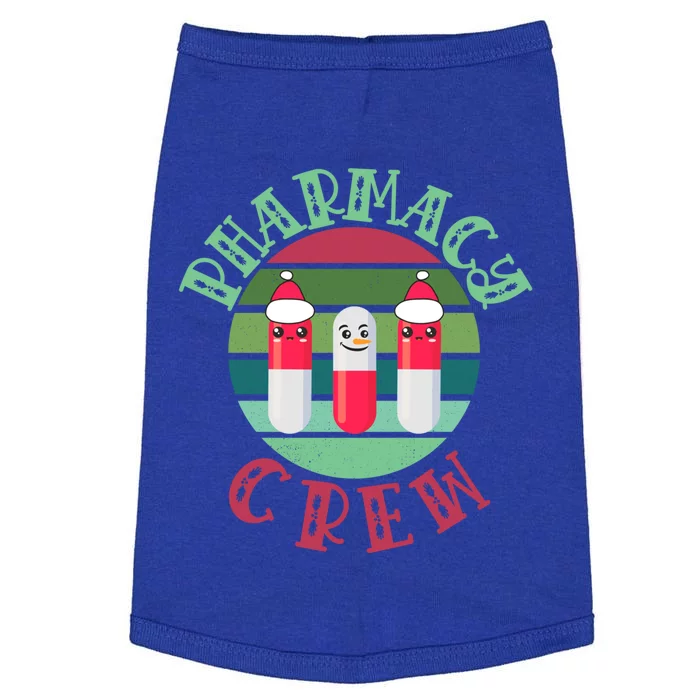 Pharmacy Technician Christmas Funny Gift Pharmacy Crew Pharmacist Gift Doggie Tank