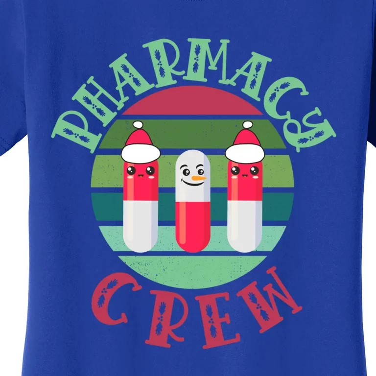 Pharmacy Technician Christmas Funny Gift Pharmacy Crew Pharmacist Gift Women's T-Shirt