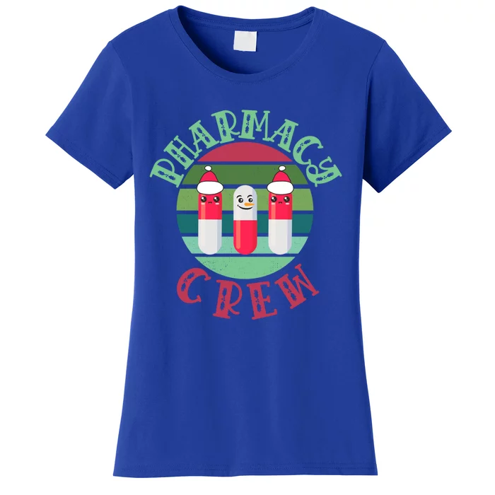 Pharmacy Technician Christmas Funny Gift Pharmacy Crew Pharmacist Gift Women's T-Shirt