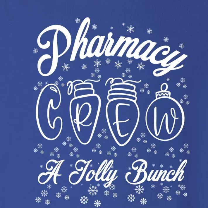 Pharmacy Technician Christmas Funny Gift Pharmacist Crew Jolly Gift Toddler Long Sleeve Shirt