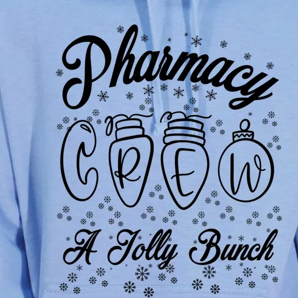 Pharmacy Technician Christmas Funny Gift Pharmacist Crew Jolly Gift Unisex Surf Hoodie