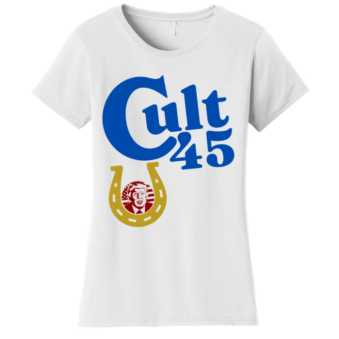 Pro Trump Cult 45 Donald Trump GOP Women's T-Shirt