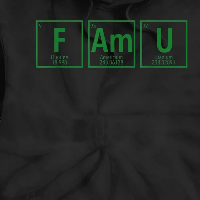 Periodic Table Chemistry With The FAMU Blerd Green Tie Dye Hoodie