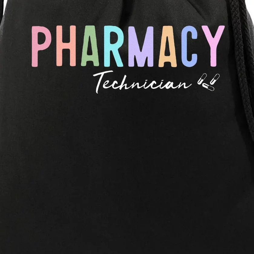 Pharmacy Technician Certified Pharm Tech Drawstring Bag