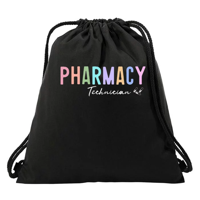 Pharmacy Technician Certified Pharm Tech Drawstring Bag