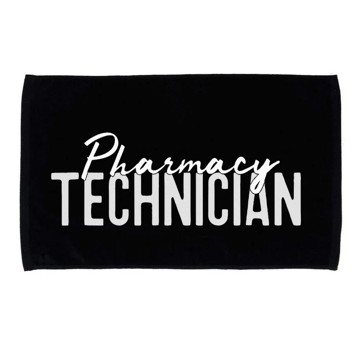 Pharmacy Technician Certified Pharm Tech Microfiber Hand Towel