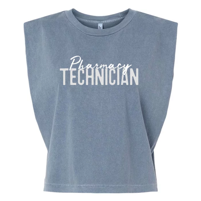 Pharmacy Technician Certified Pharm Tech Garment-Dyed Women's Muscle Tee