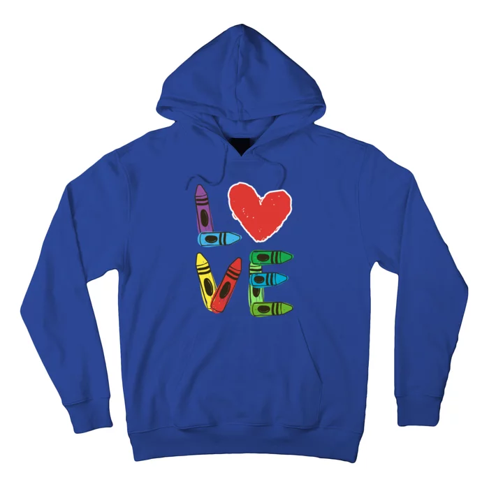 Prek Teacher Cute Gift Preschool Valentines Day Love Gift Hoodie