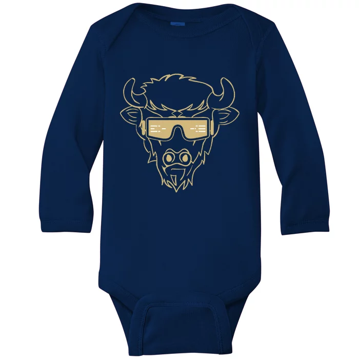 PRIME TIME Colorado Football Design Baby Long Sleeve Bodysuit