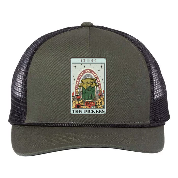 Pickles Tarot Card, Cottagecore Tarot Reader Reading Retro Rope Trucker Hat Cap