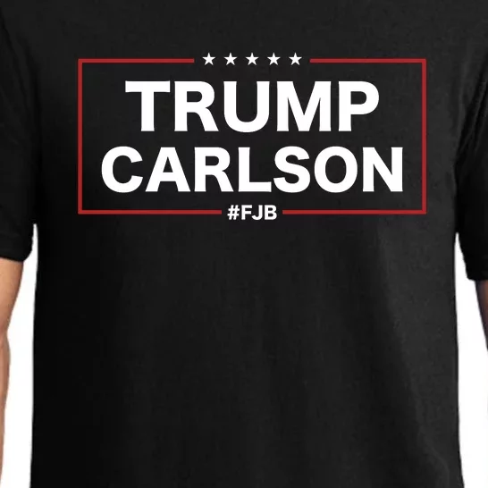 President Trump Carlson 2024 Election Pro America FJB Pajama Set