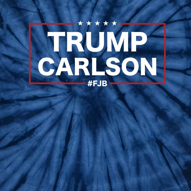 President Trump Carlson 2024 Election Pro America FJB Tie-Dye T-Shirt