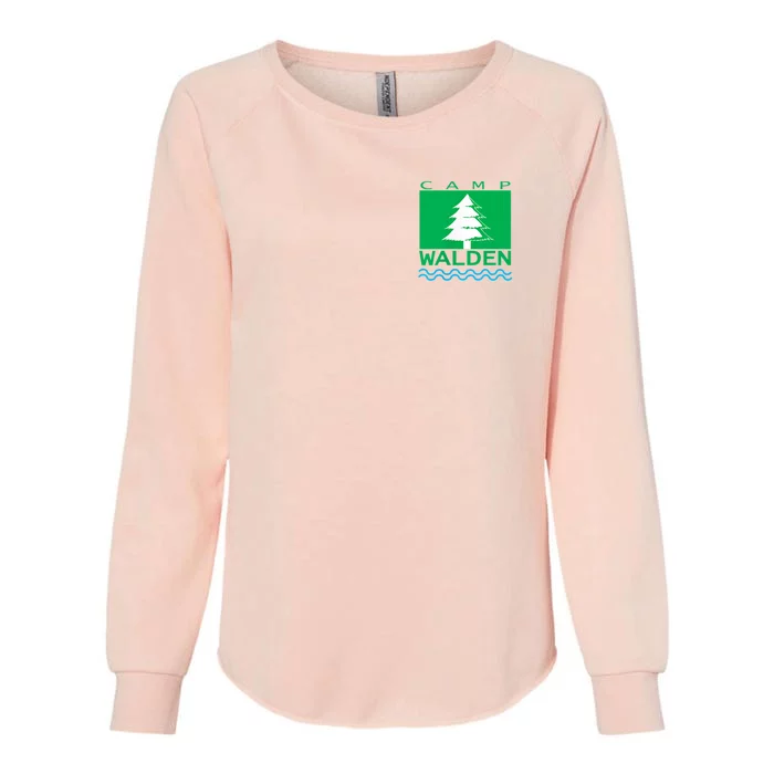 Parent Trap Camp Walden Logo Womens California Wash Sweatshirt