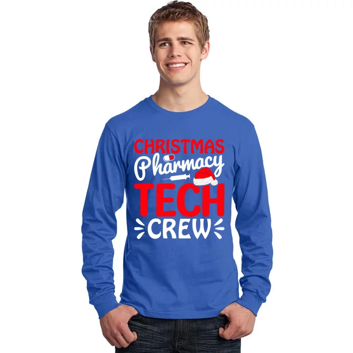 Pharmacy Tech Christmas Crew Great Gift Tall Long Sleeve T-Shirt