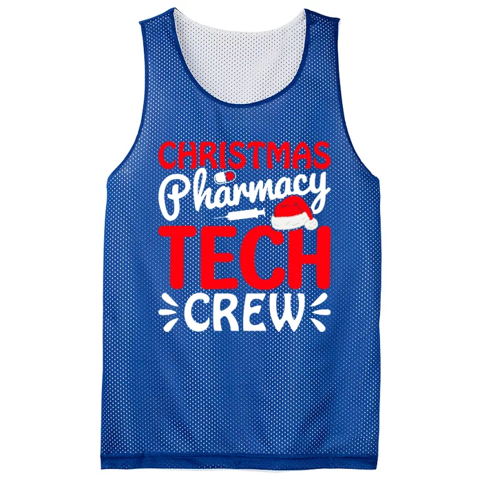 Pharmacy Tech Christmas Crew Great Gift Mesh Reversible Basketball Jersey Tank