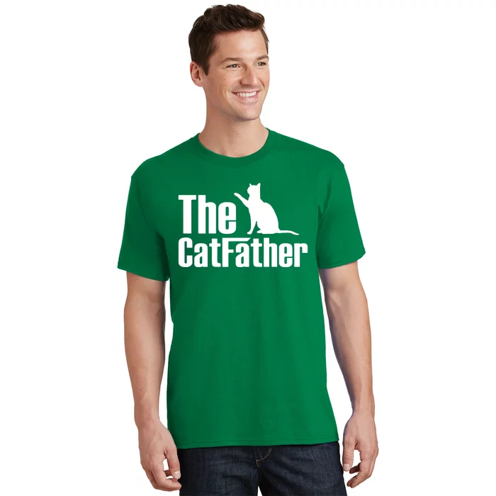 Pet The Catfather Dad T-Shirt