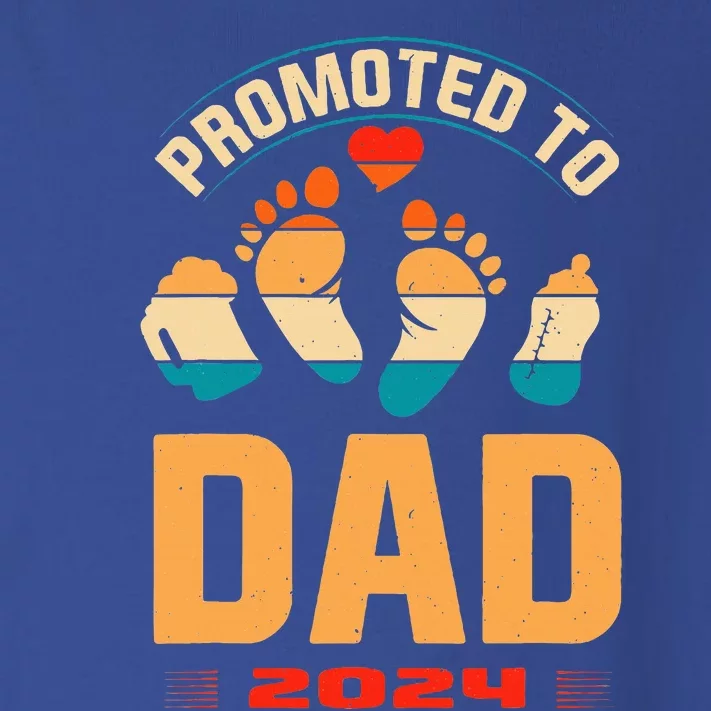 Promoted To Daddy 2024 Soon To Be New Dad Toddler Long Sleeve Shirt