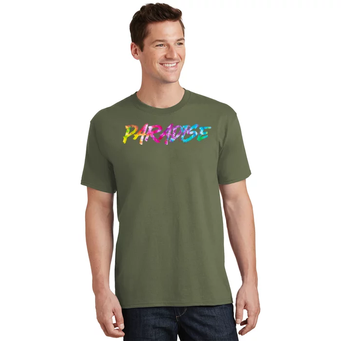 Paradise Tie Dye Colors T-Shirt