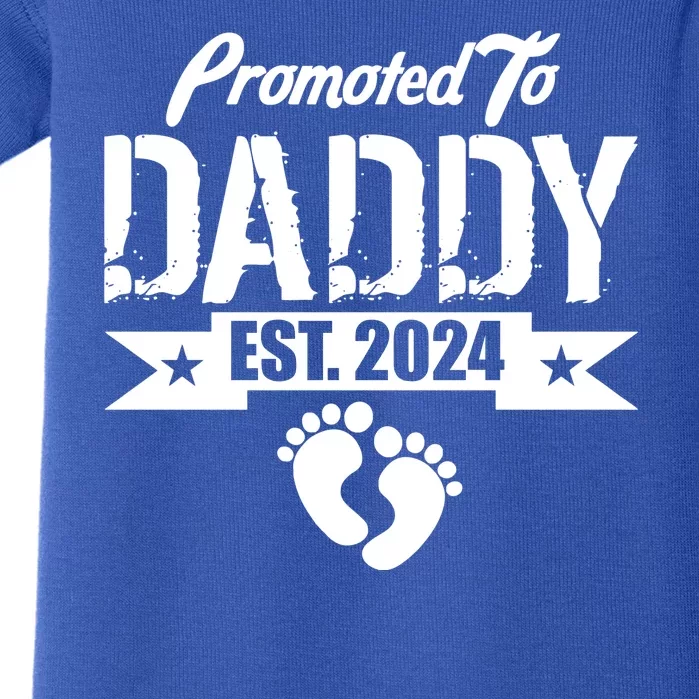 Promoted To Daddy Est. 2024 Baby Bodysuit