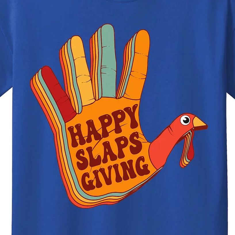 Pilgrim Turkey Day Happy Thanksgiving Kids T-Shirt