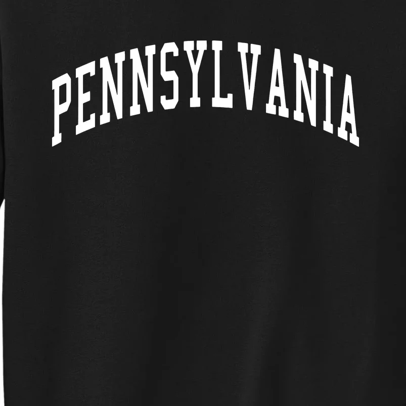 Pennsylvania Throwback Design Print Classic Tall Sweatshirt