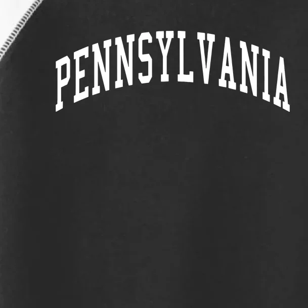 Pennsylvania Throwback Design Print Classic Toddler Fine Jersey T-Shirt