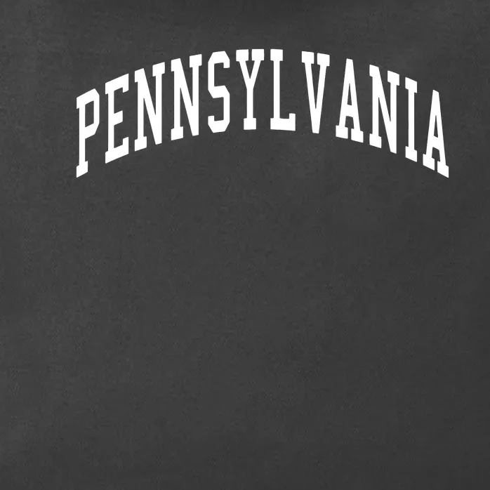 Pennsylvania Throwback Design Print Classic Zip Tote Bag