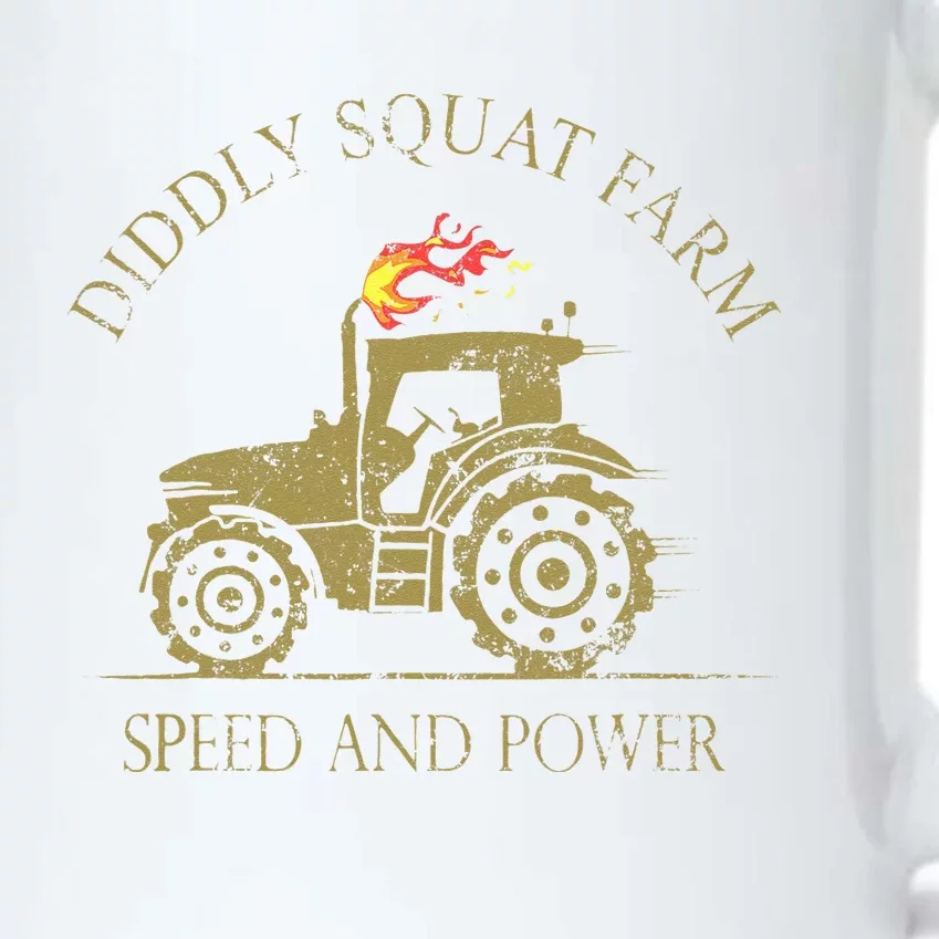 Perfect Tractor Design Diddly Squat Farm Speed And Power Black Color Changing Mug