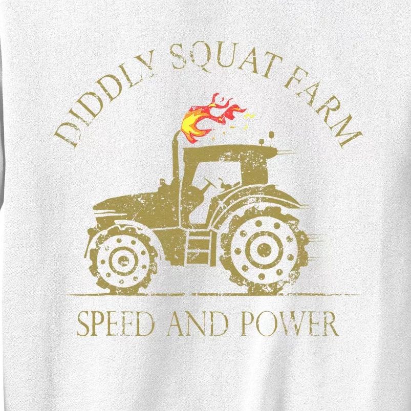 Perfect Tractor Design Diddly Squat Farm Speed And Power Sweatshirt