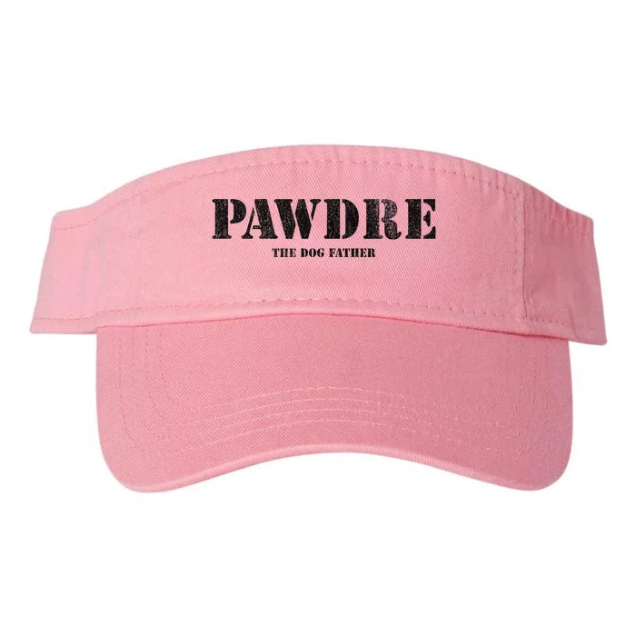 PAWDRE The Dog Father Dog Dad Fathers Day Valucap Bio-Washed Visor