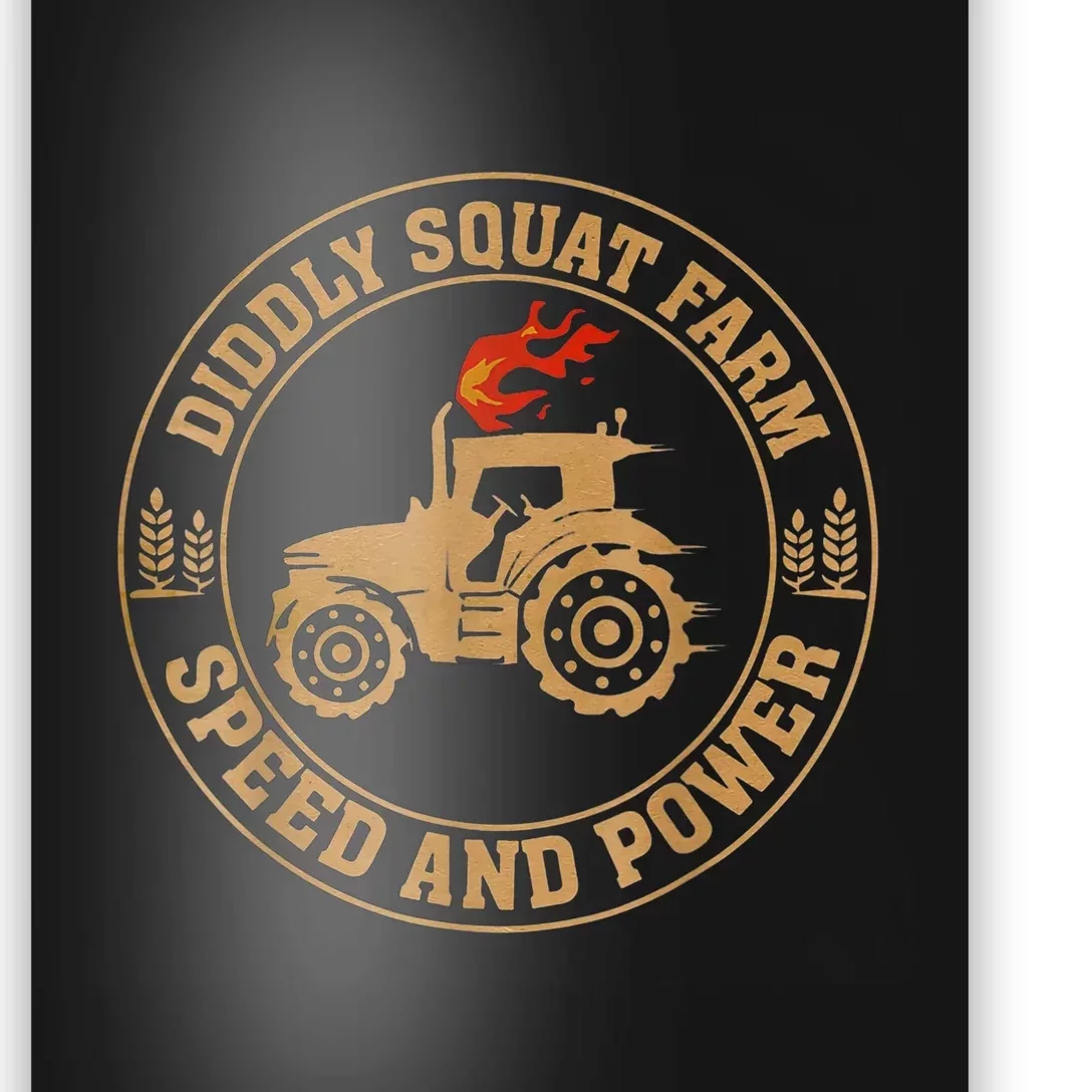 Perfect Tractor Design Diddly Squat Farm Speed And Power Poster