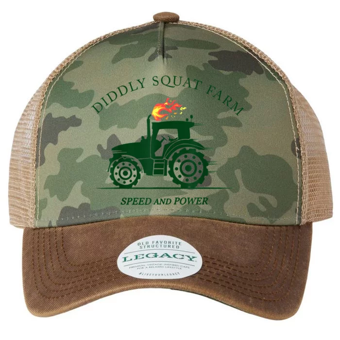 Perfect Tractor Design Diddly Squat Farm Speed And Power Legacy Tie Dye Trucker Hat