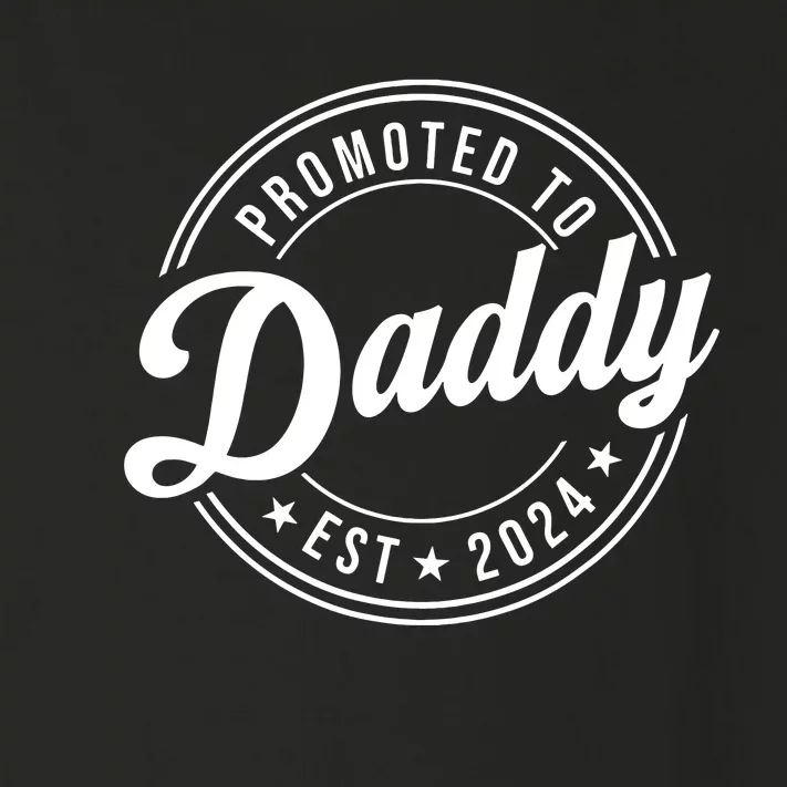 Promoted To Daddy 2024 Soon To Be Daddy Gift New Dad Toddler Long Sleeve Shirt