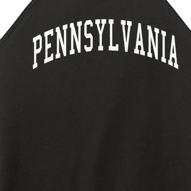 Pennsylvania Throwback Design Classic Women’s Perfect Tri Rocker Tank