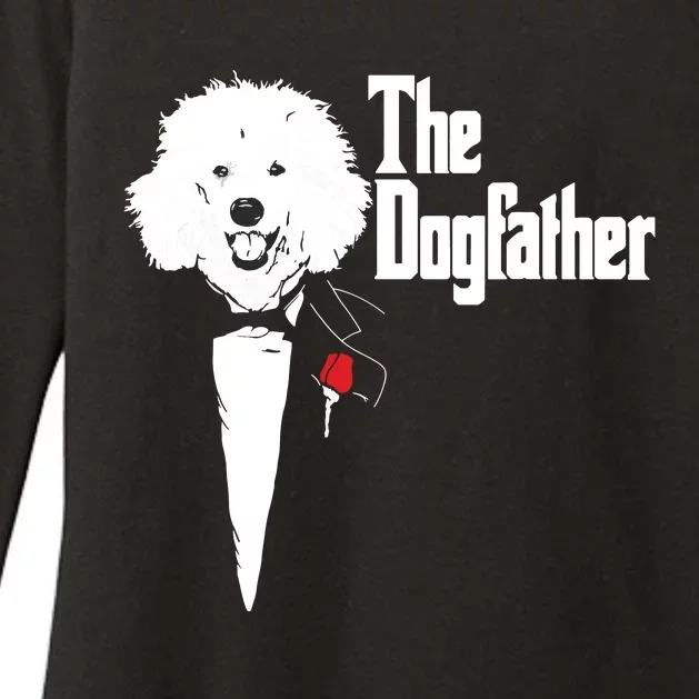 Poodle The DogFather Poodle Poodle Dog Dad Womens CVC Long Sleeve Shirt