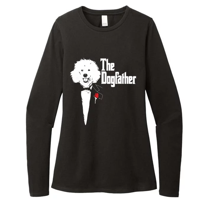 Poodle The DogFather Poodle Poodle Dog Dad Womens CVC Long Sleeve Shirt