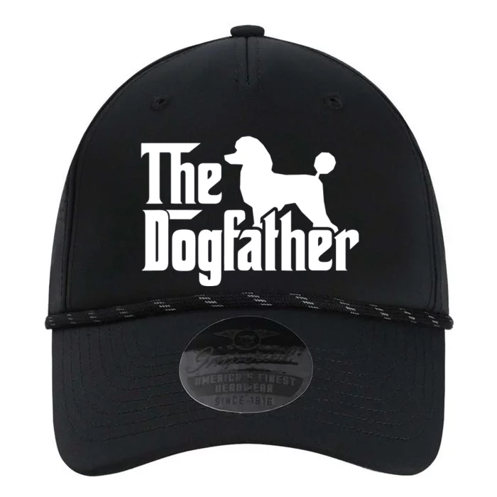 Poodle The Dogfather Cool Dog Daddy Dad Papa Father Performance The Dyno Cap