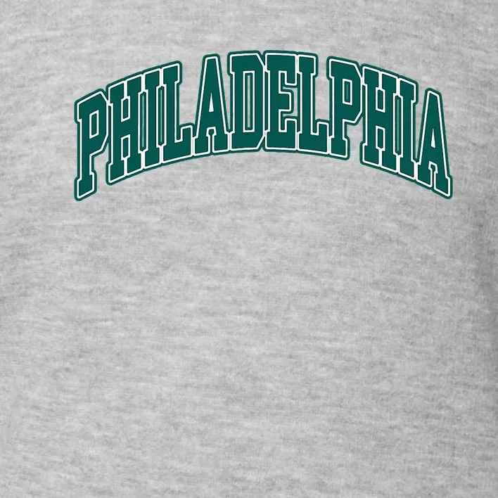 Philadelphia Throwback Design Print Classic Toddler Sweatshirt